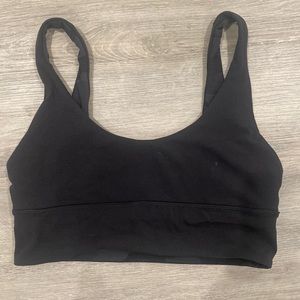 Align reversible black/camo bra